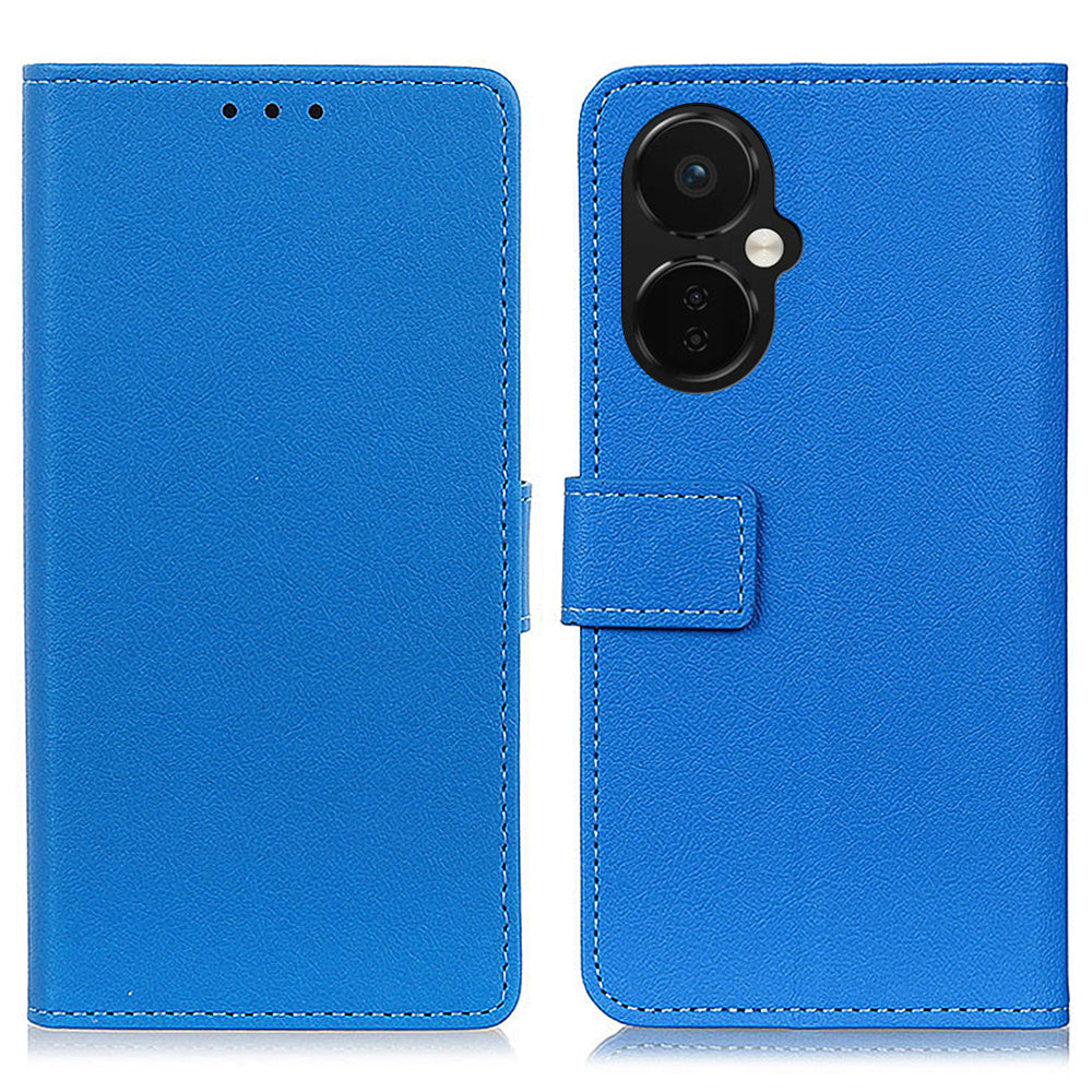 For OnePlus Nord CE 3 Lite 5G Nord N30 5G Anti-scratch Wallet Cover Fine Textured Leather Cell Phone Stand Case For OnePlus Nord CE 3 Lite 5G Nord N30 5G Anti-scratch Wallet Cover Fine Textured Leather Cell Phone Stand Case